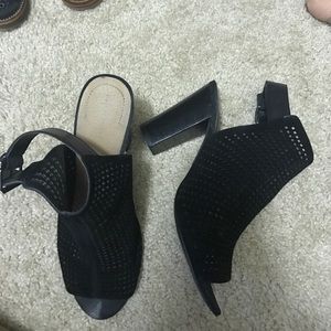 Black Suede Heels Perfect!